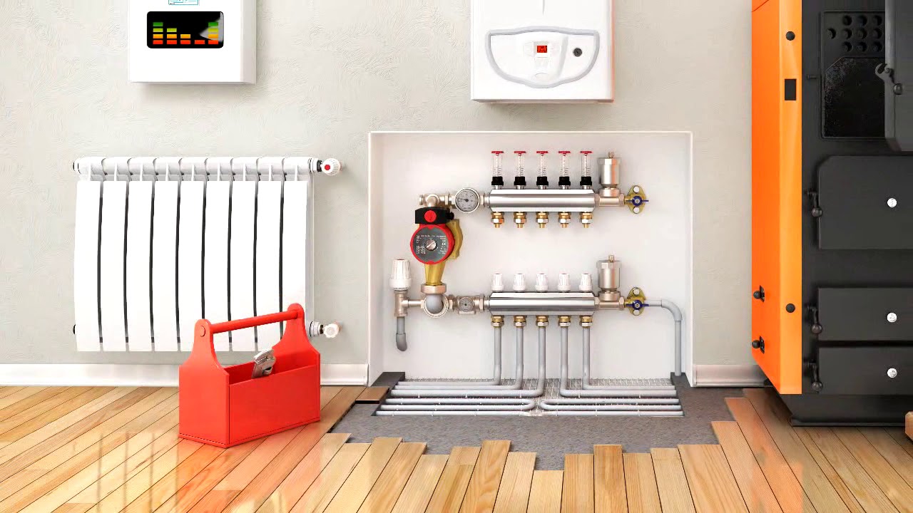 Управление системой отопления в частном доме