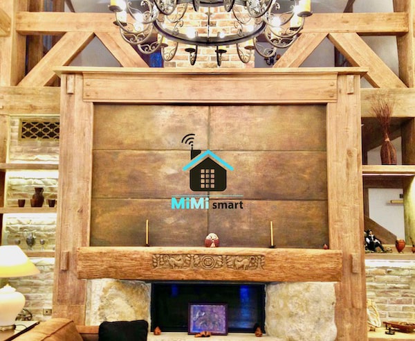 Впечатляющий особняк в сосновом лесу